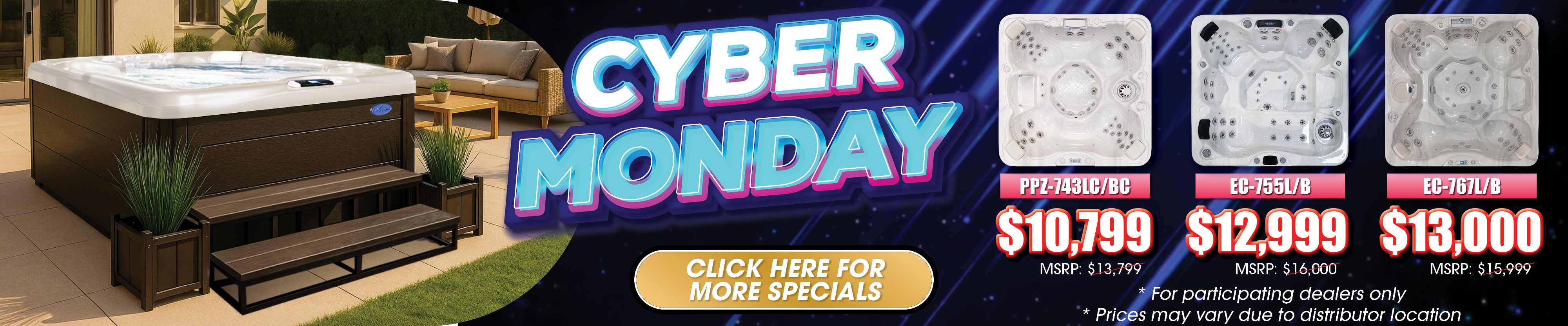 Calspas hot tub being used in a family setting - Notodden