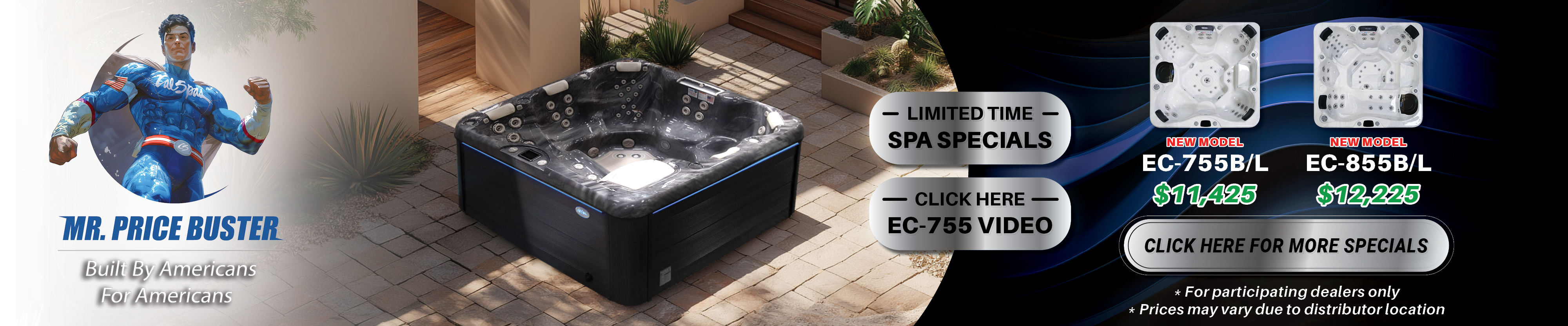 Calspas hot tub being used in a family setting - Notodden